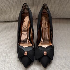 🖤Ted Baker London Azeline Bow Pumps - Black 🖤